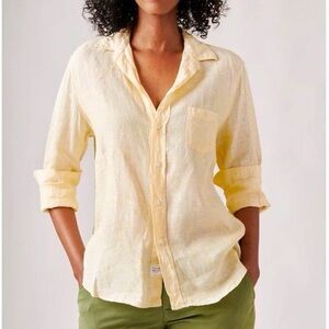 Frank & Eileen Yellow Button-Up Shirt